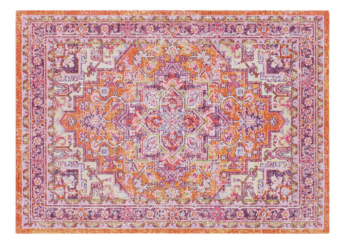 Antioch Pink Area Rug,Surya