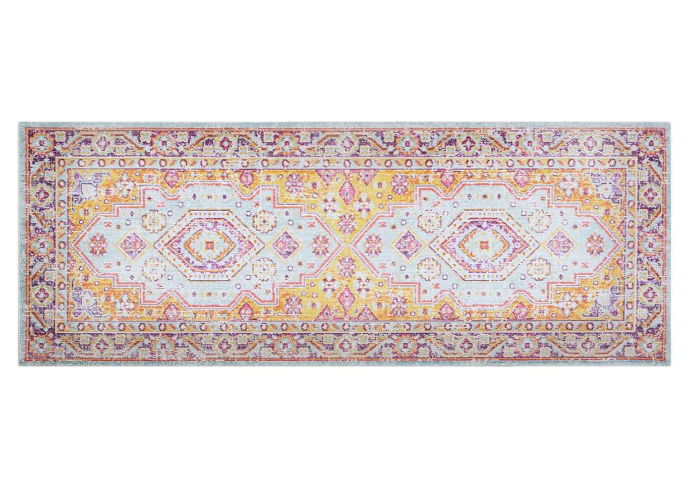 Antioch Yellow Runner,Surya