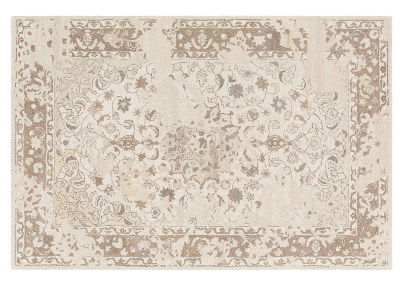 Ashville Neutral Area Rug,Surya
