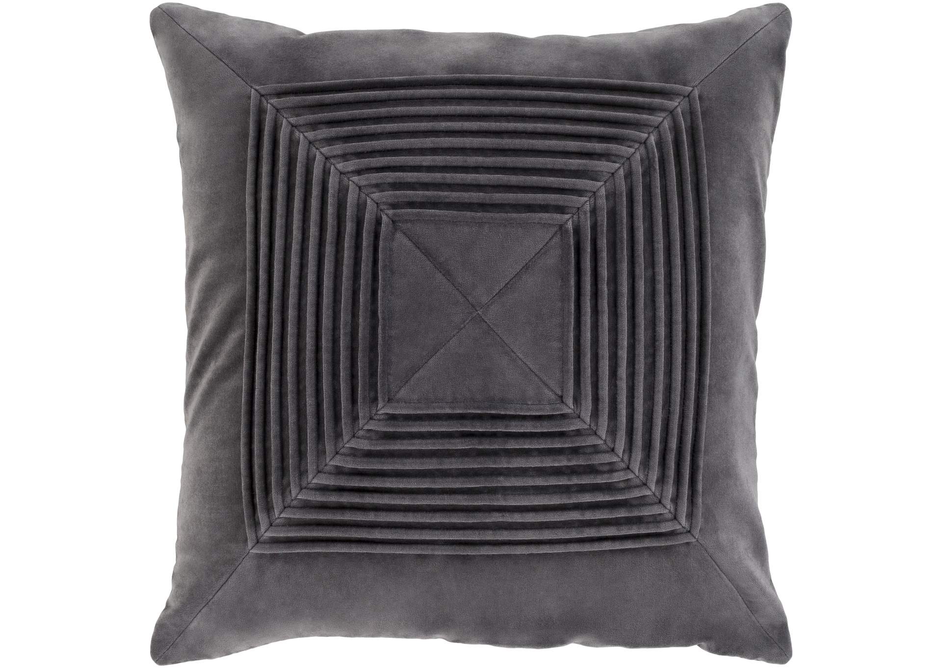 Akira Black Pillow Cover,Surya