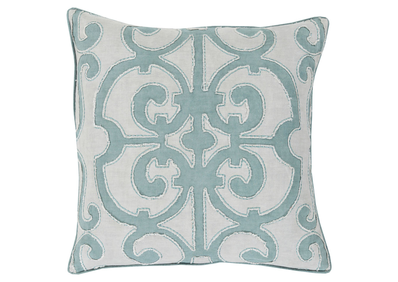 Amelia Blue Pillow Cover,Surya
