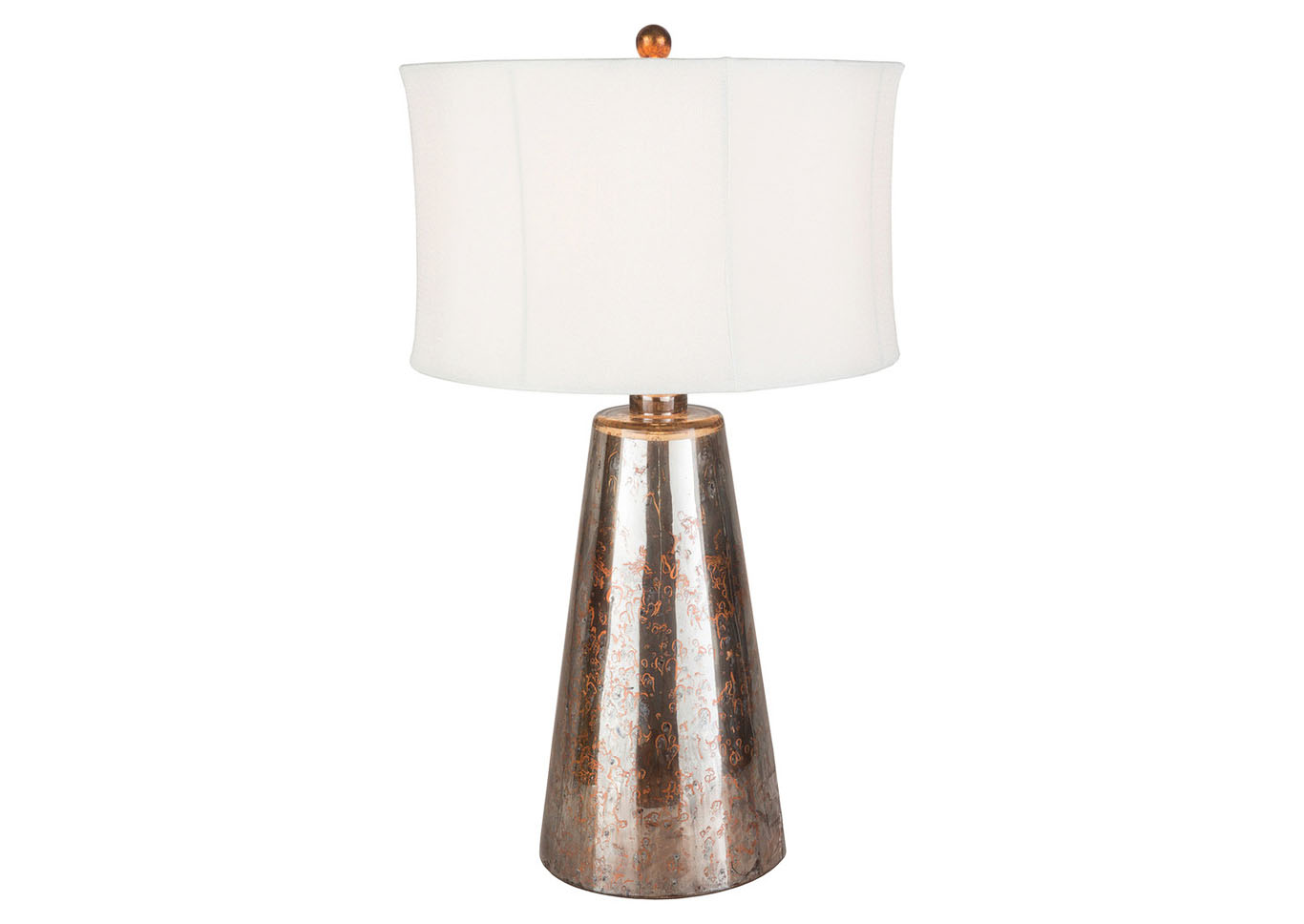 Alcott White Portable Lamp,Surya