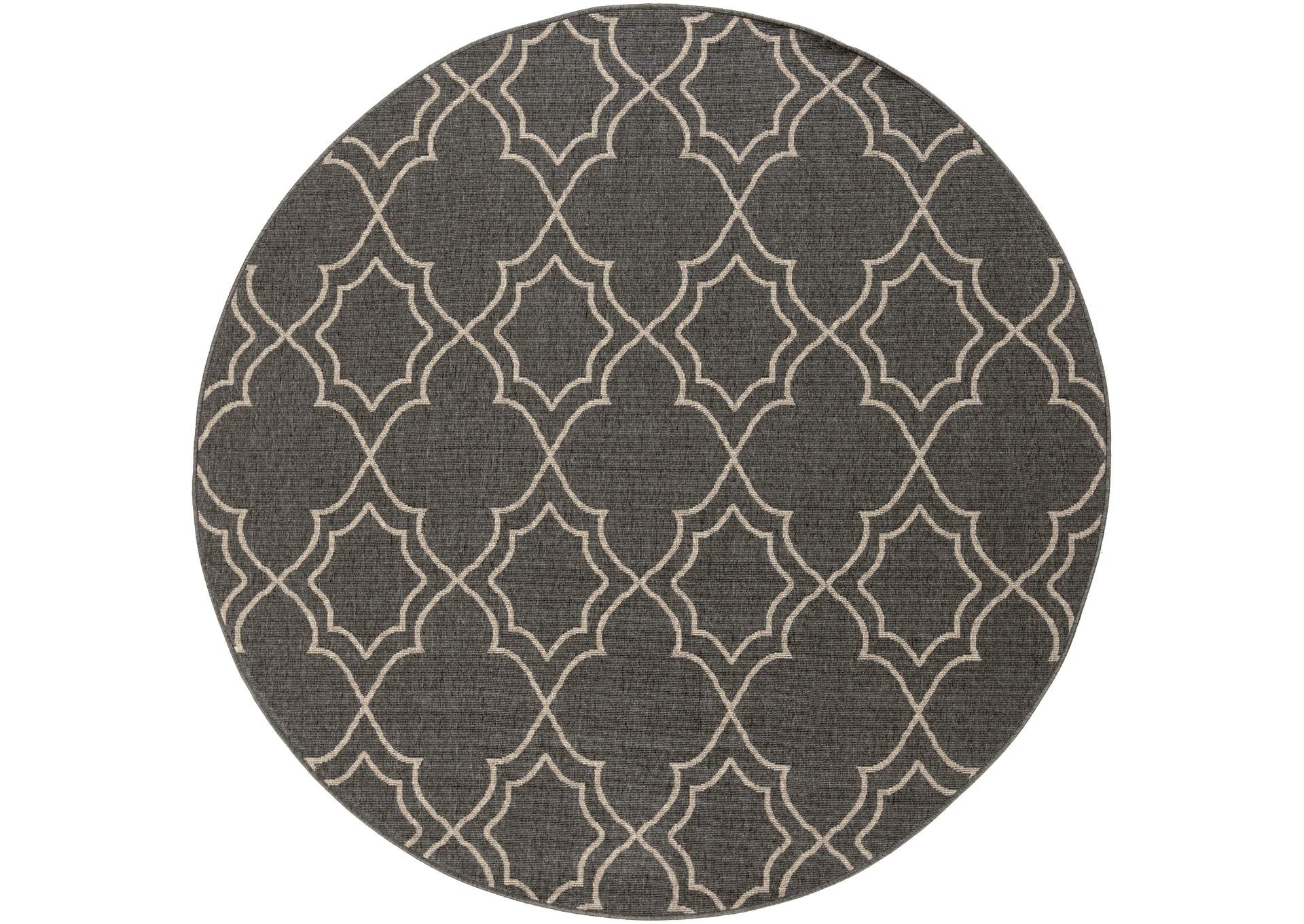 Alfresco Black Area Rug,Surya