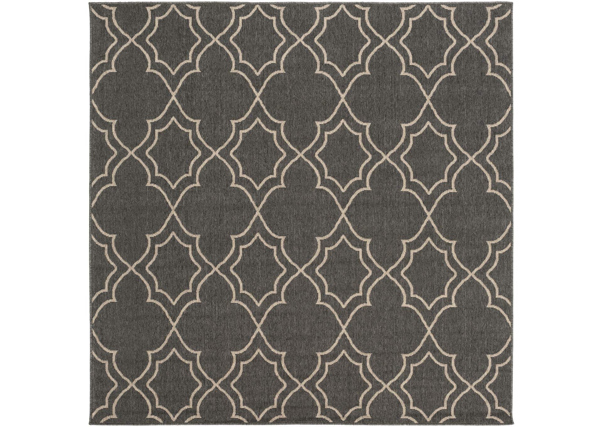 Alfresco Black Area Rug,Surya