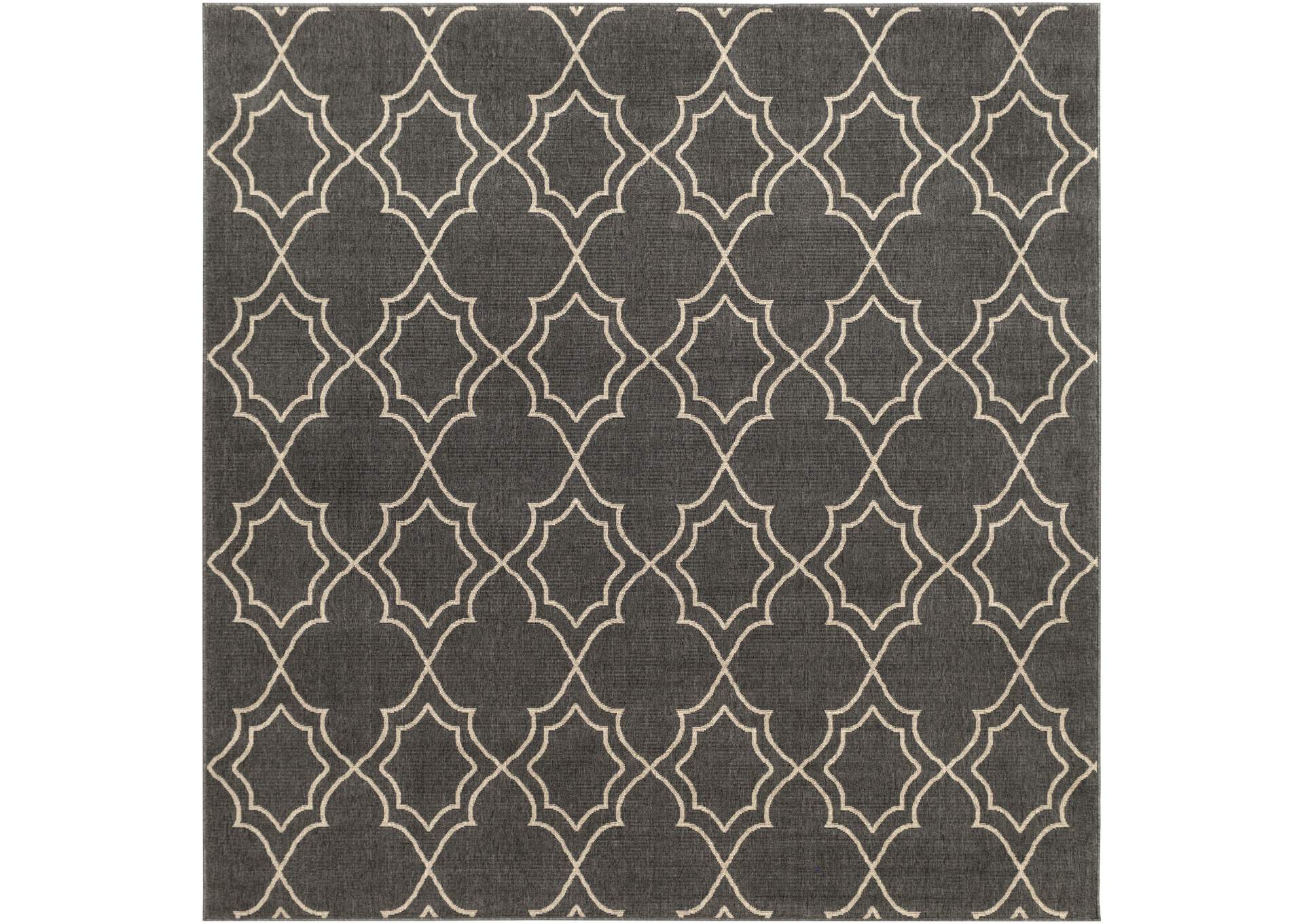 Alfresco Black Area Rug,Surya