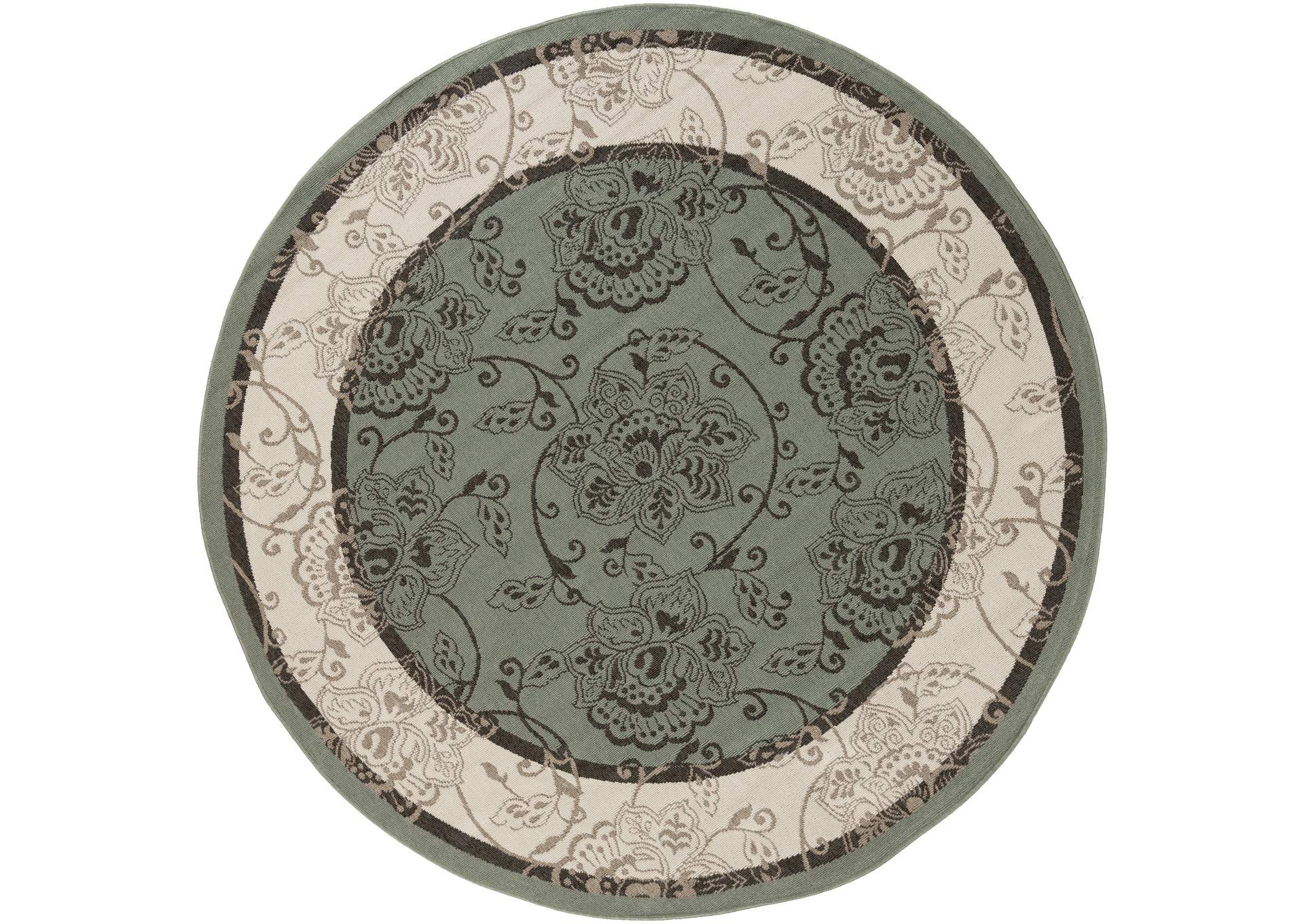 Alfresco Green Area Rug,Surya