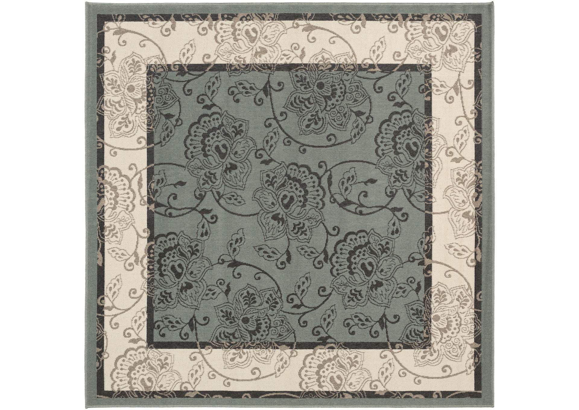 Alfresco Green Area Rug,Surya