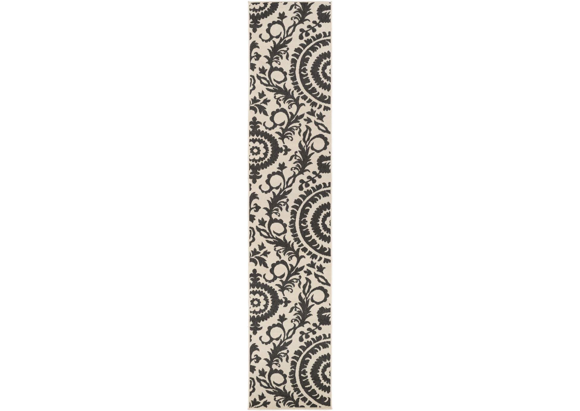Alfresco Black Runner,Surya