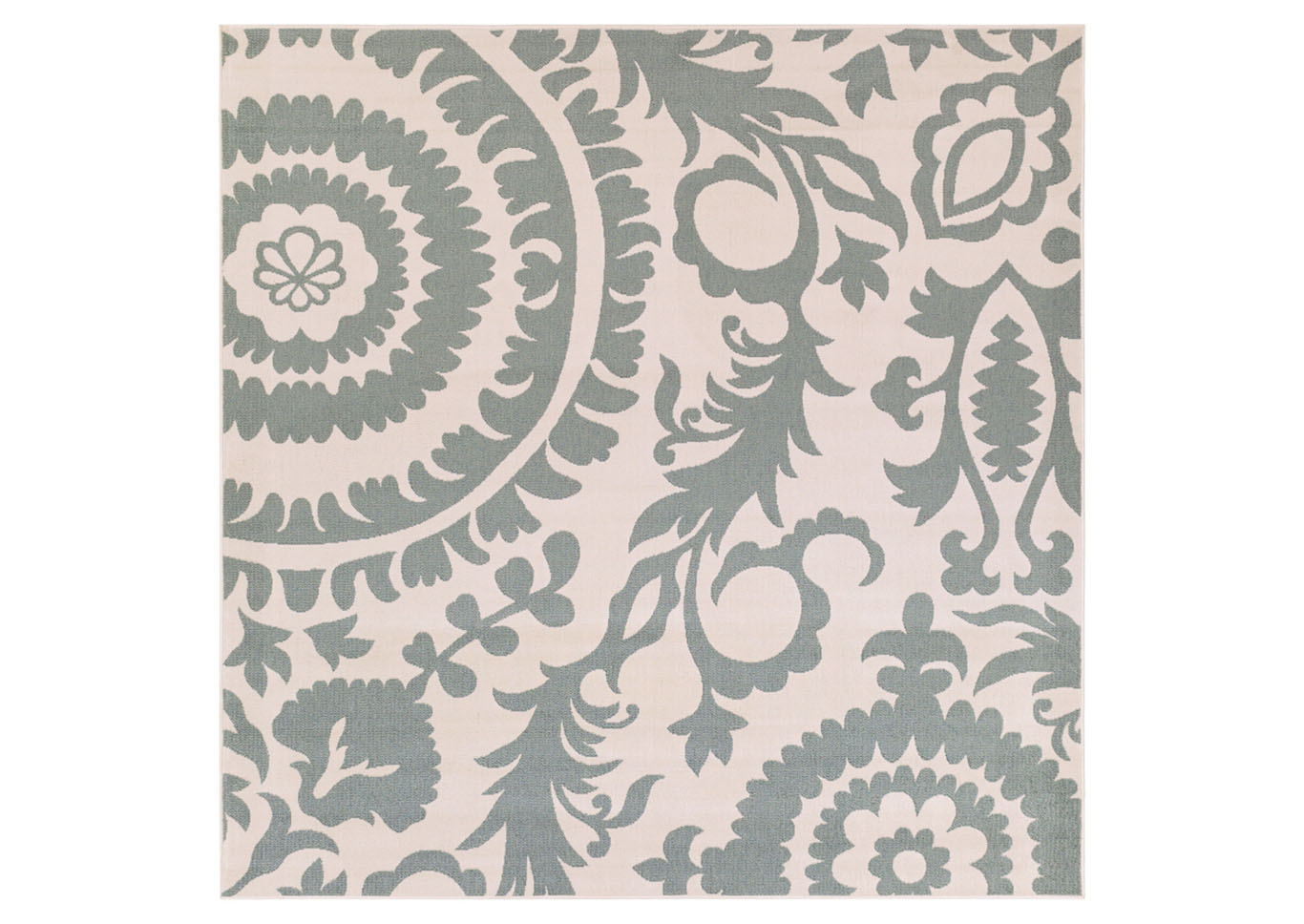 Alfresco Green Area Rug,Surya