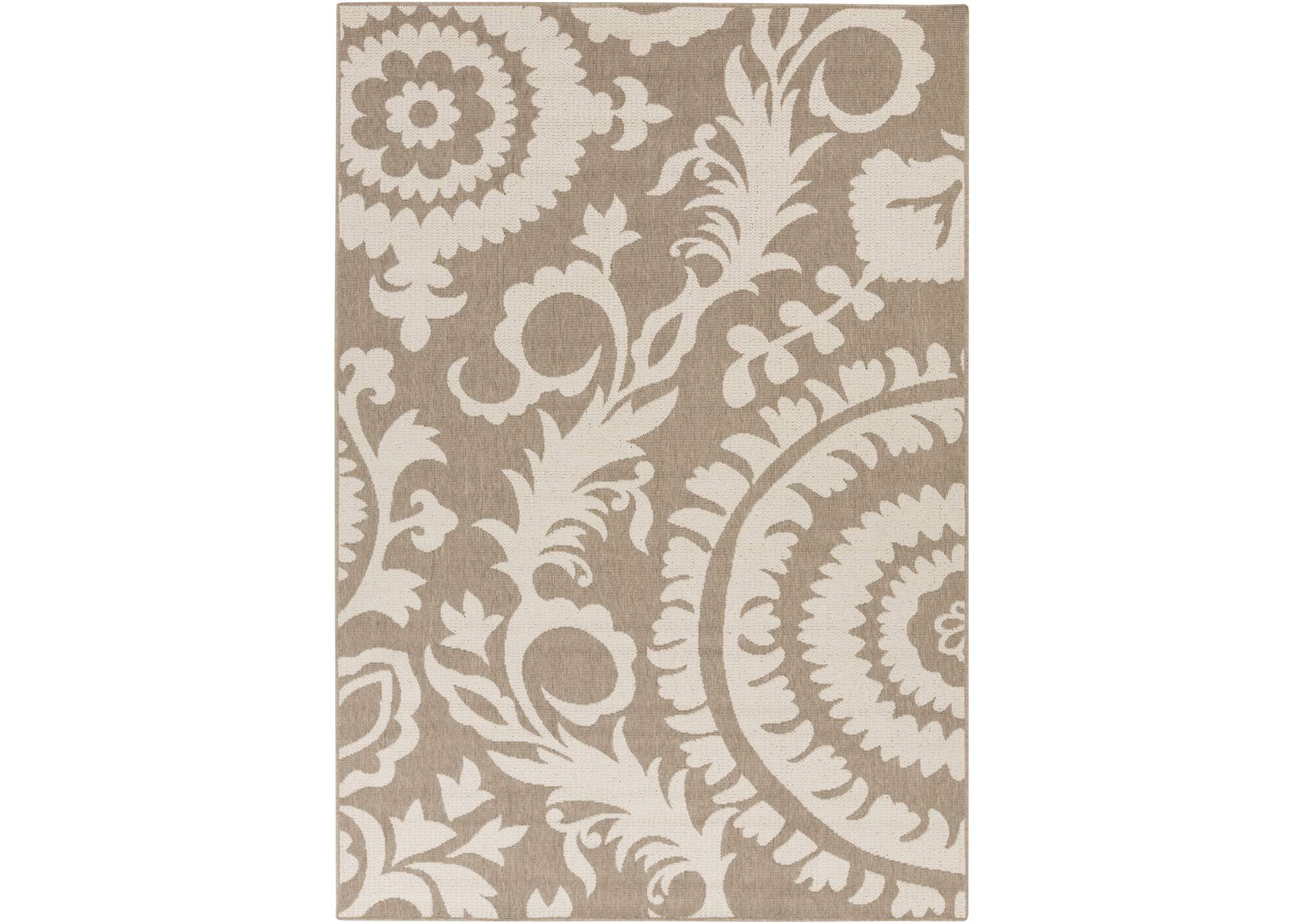 Alfresco Brown Area Rug,Surya