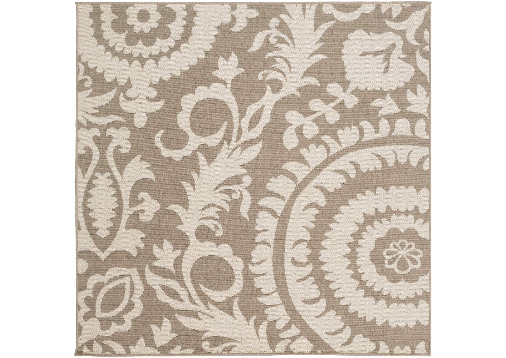 Alfresco Brown Area Rug,Surya