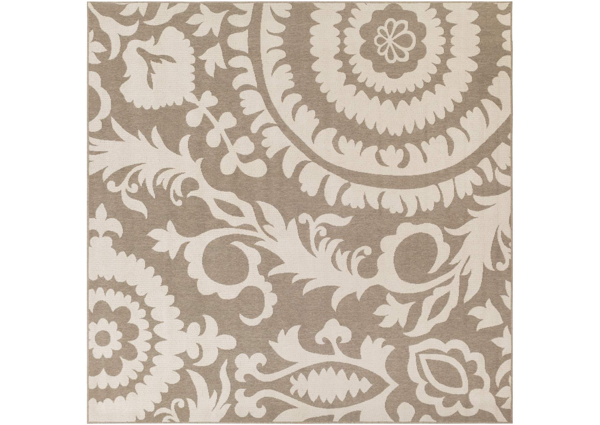 Alfresco Brown Area Rug,Surya