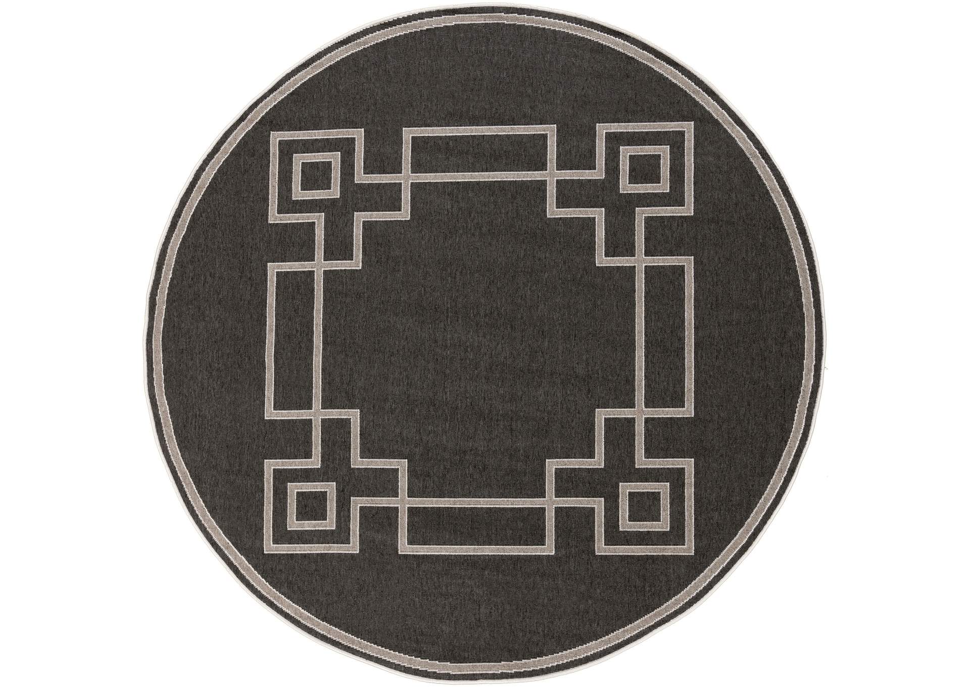 Alfresco Black Area Rug,Surya