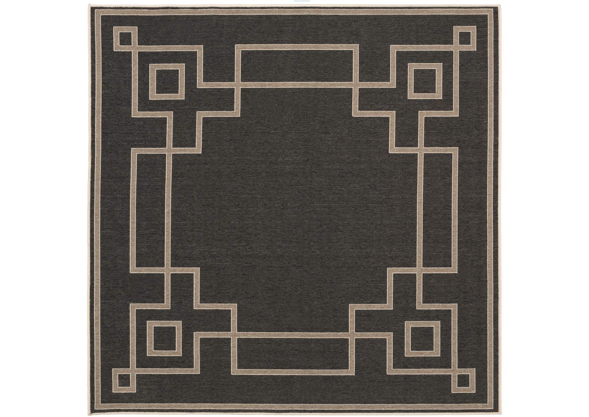 Alfresco Black Area Rug,Surya