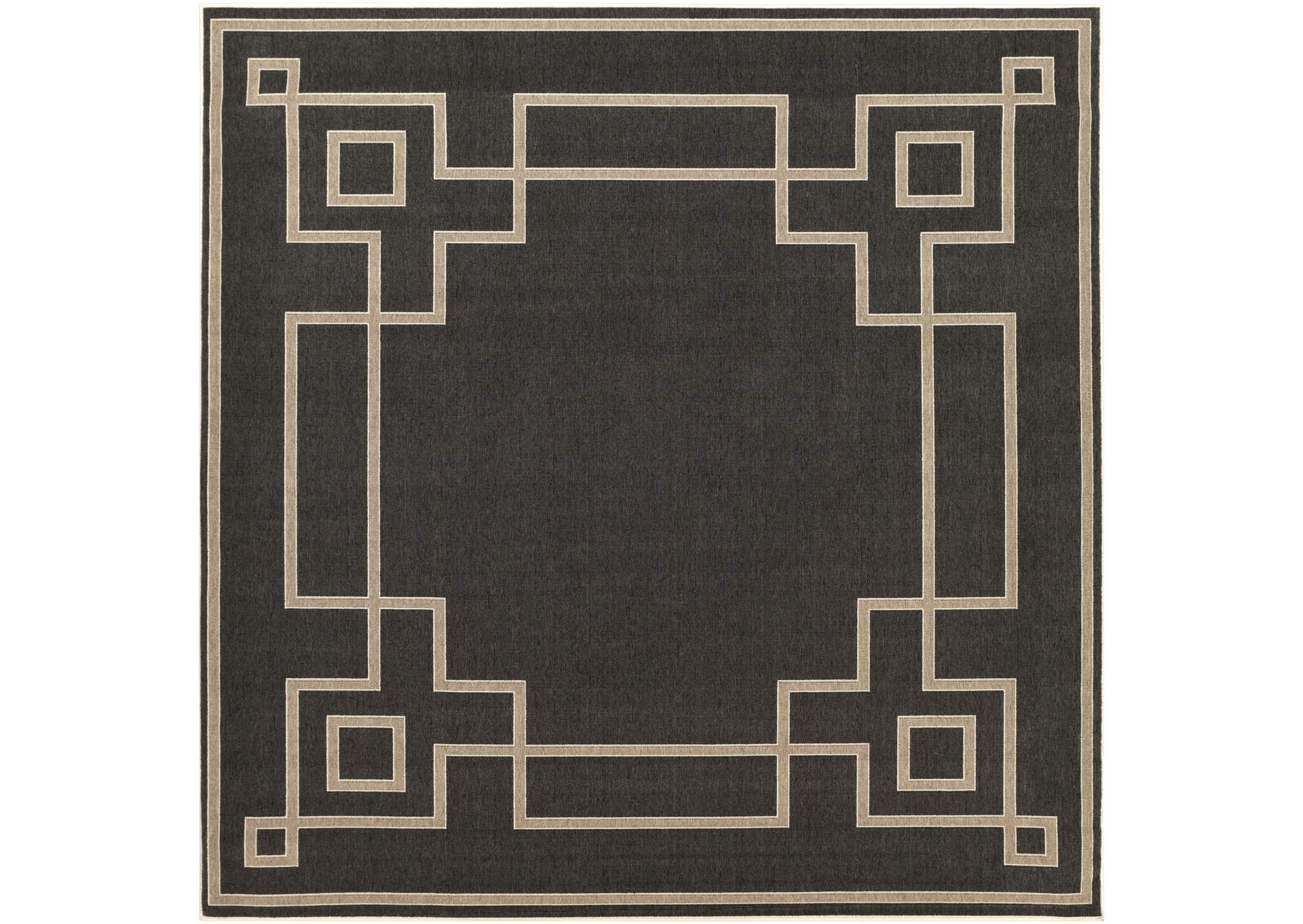 Alfresco Black Area Rug,Surya