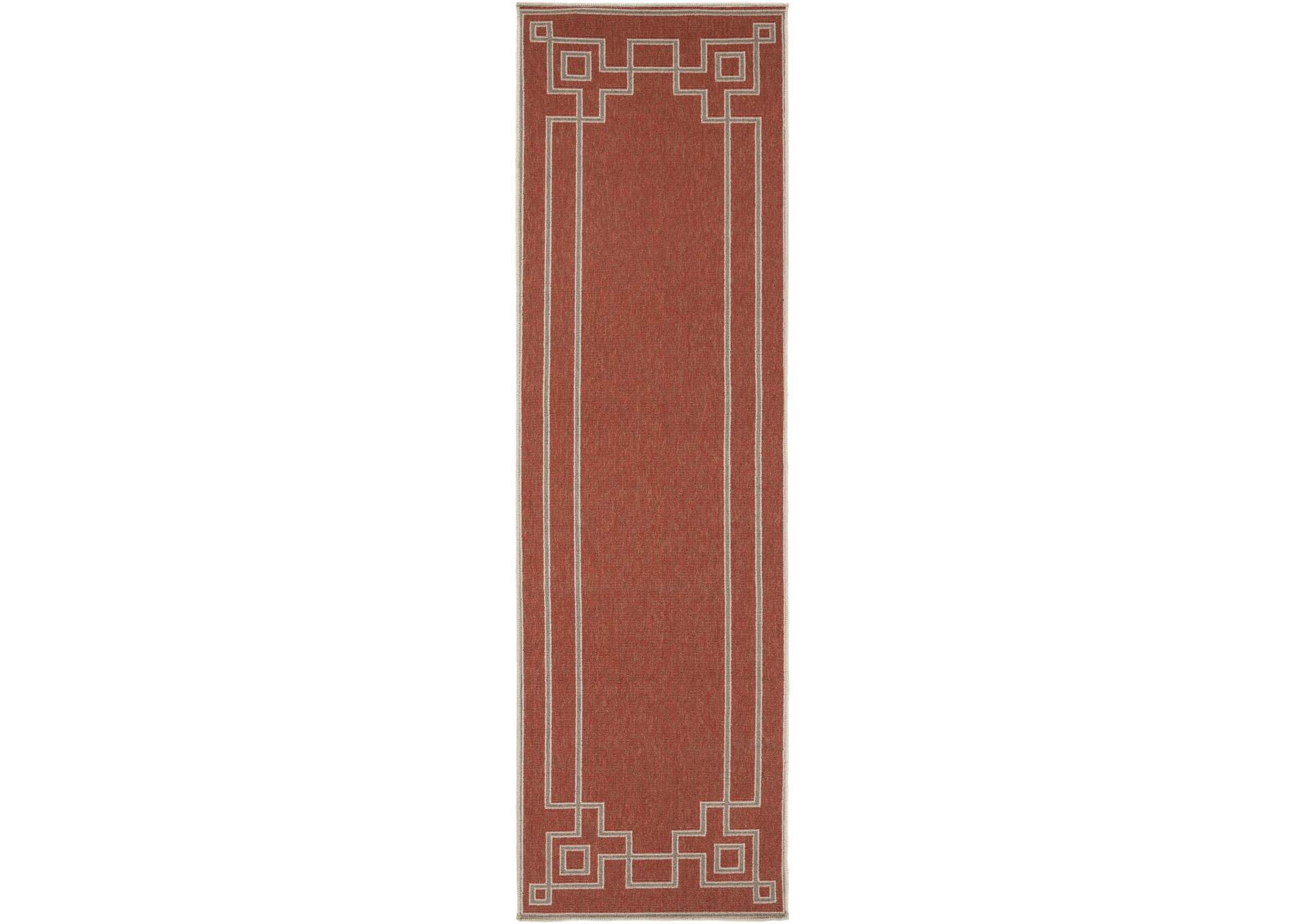 Alfresco Red Runner,Surya