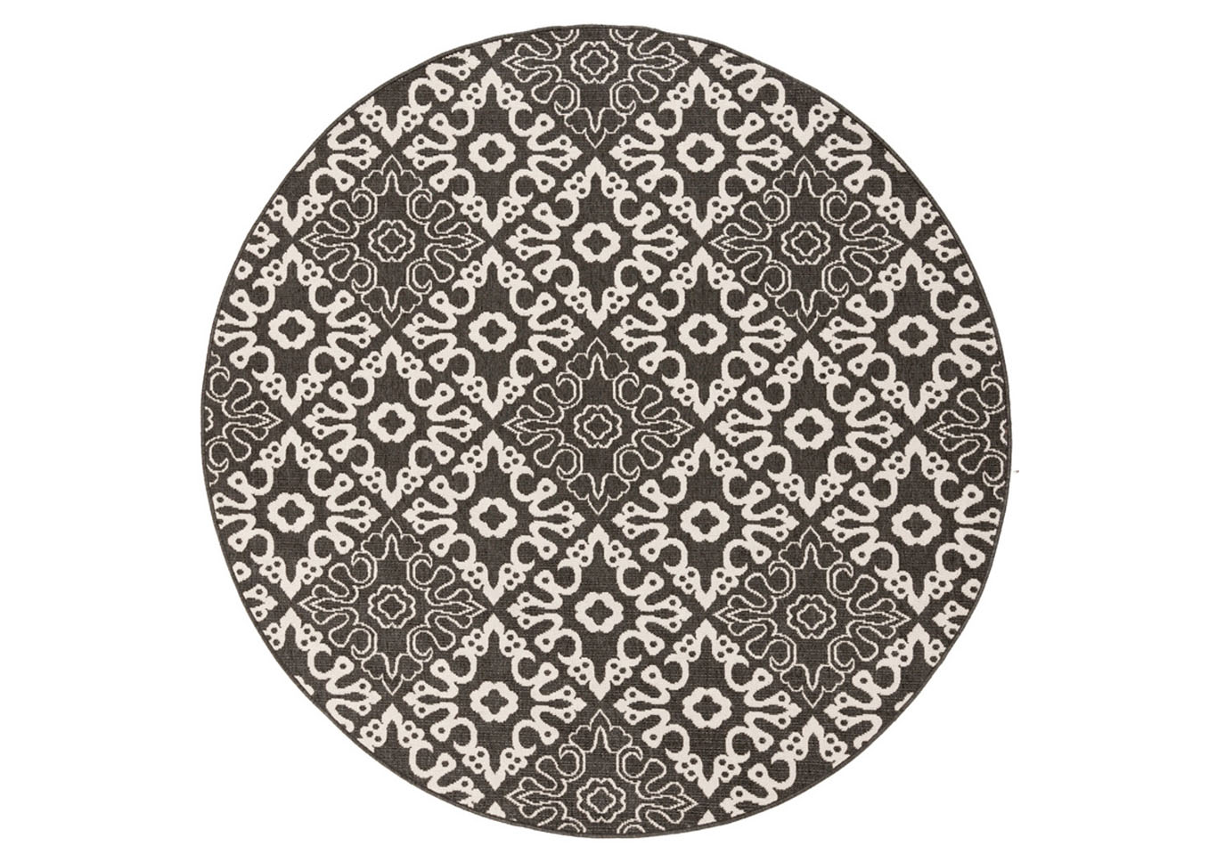 Alfresco Black Area Rug,Surya