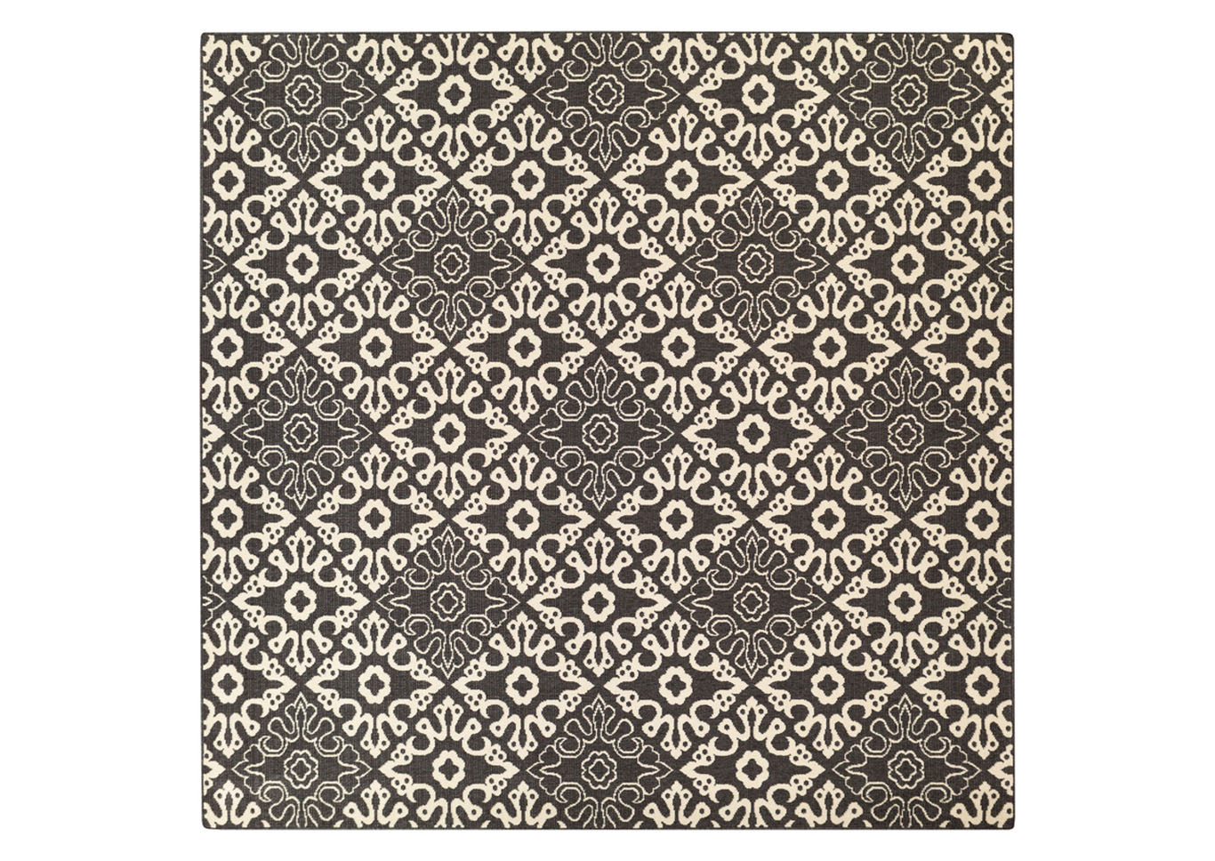 Alfresco Black Area Rug,Surya