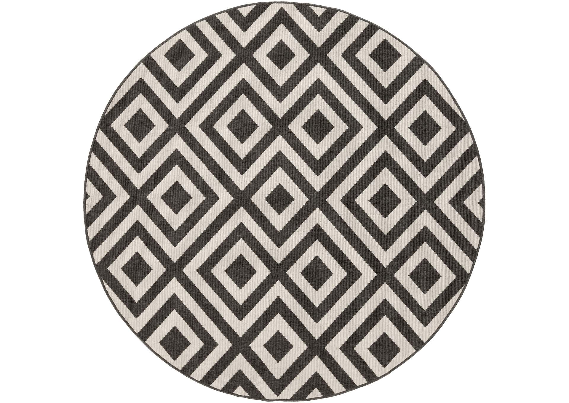 Alfresco Black Area Rug,Surya