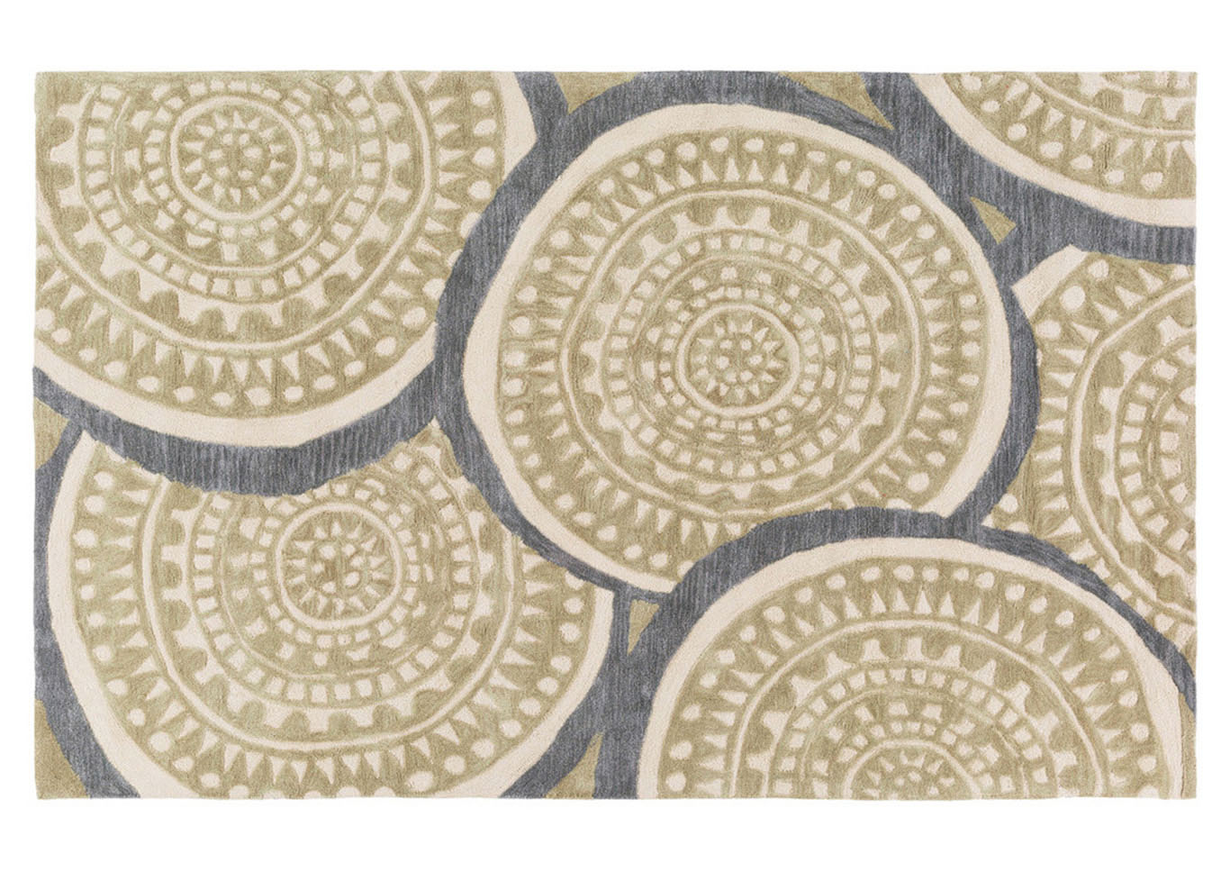 Alexandra Green Area Rug,Surya