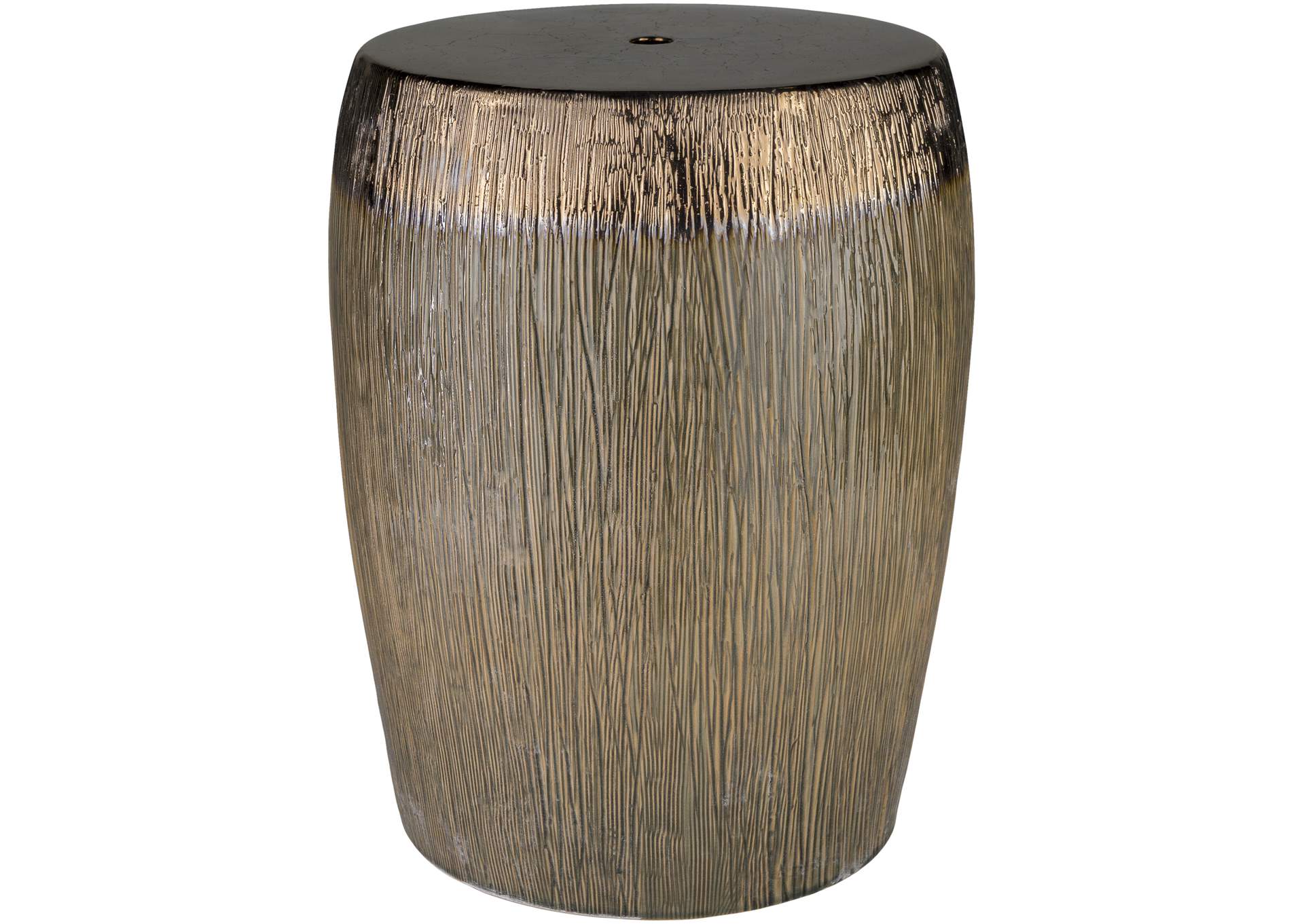 Amalie Brass Stool,Surya