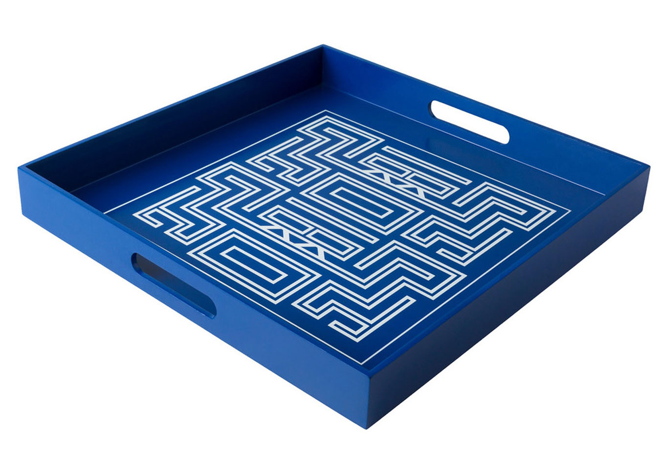 Amitola Dark Blue Tray,Surya