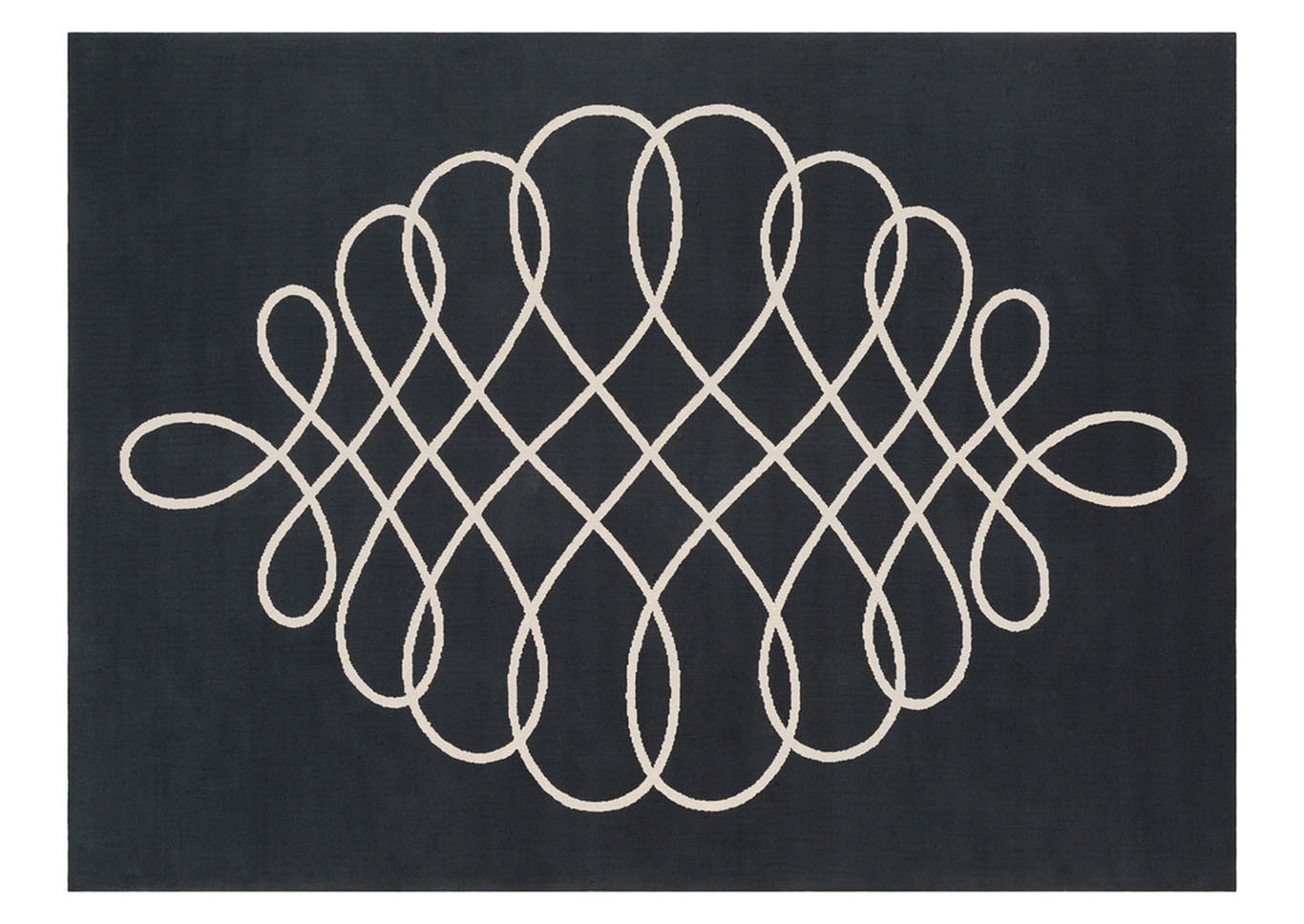 Annette Black Area Rug,Surya