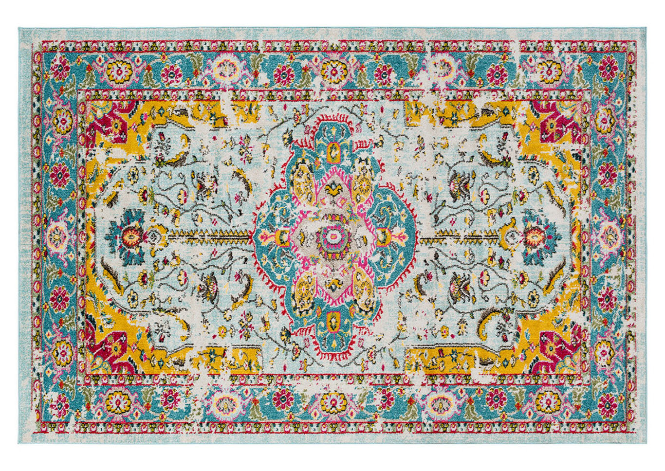 Anika Blue Area Rug,Surya
