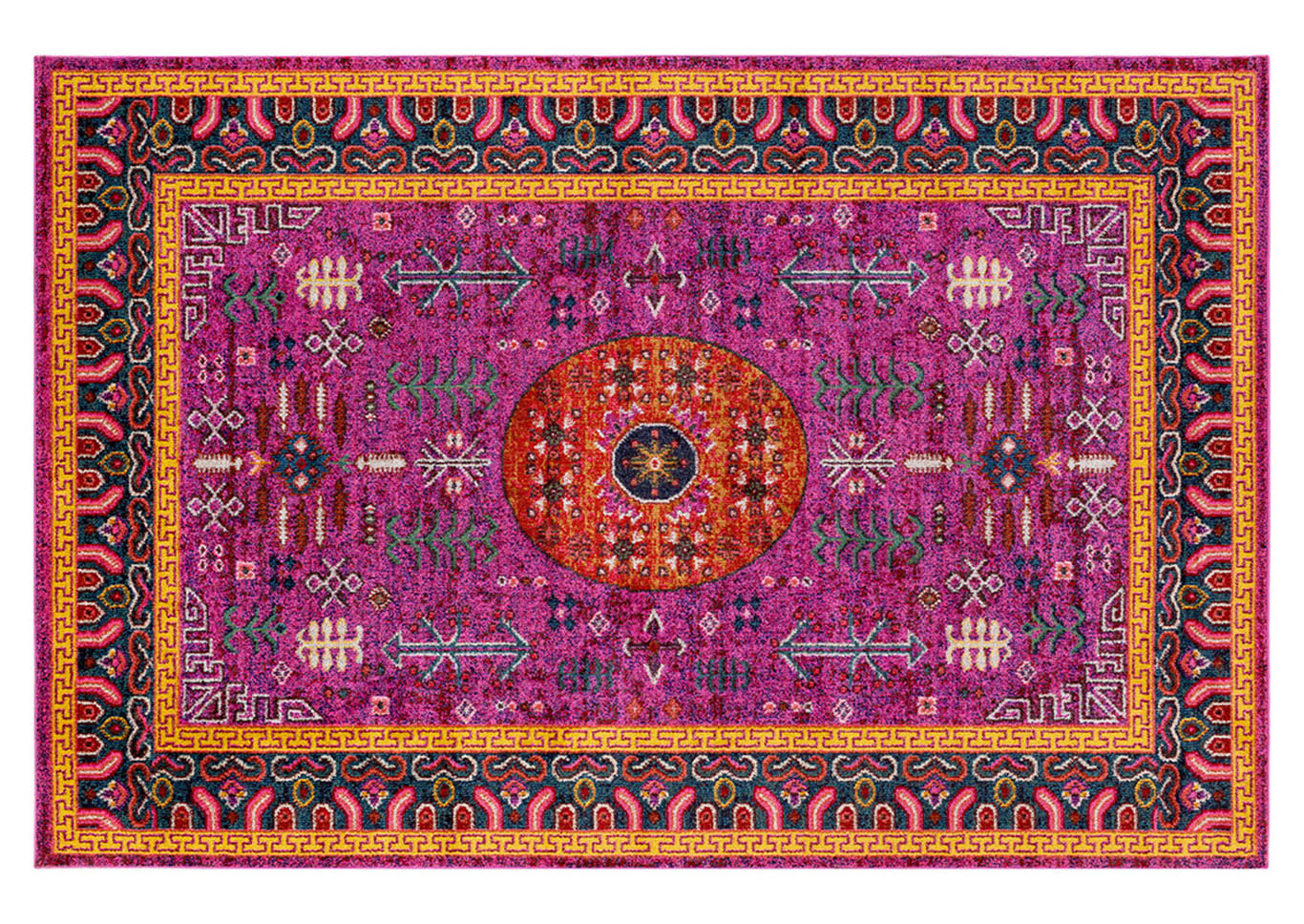 Anika Pink Area Rug,Surya