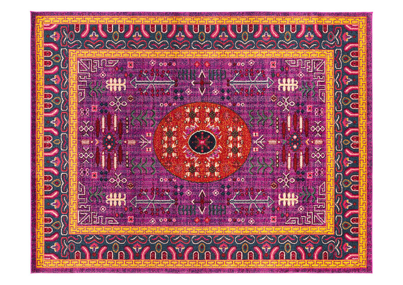Anika Pink Area Rug,Surya
