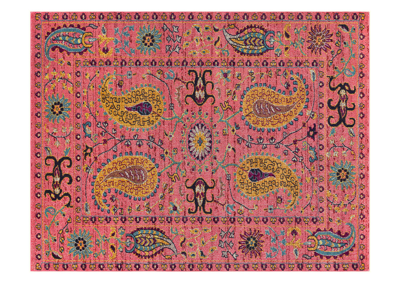 Anika Pink Area Rug,Surya