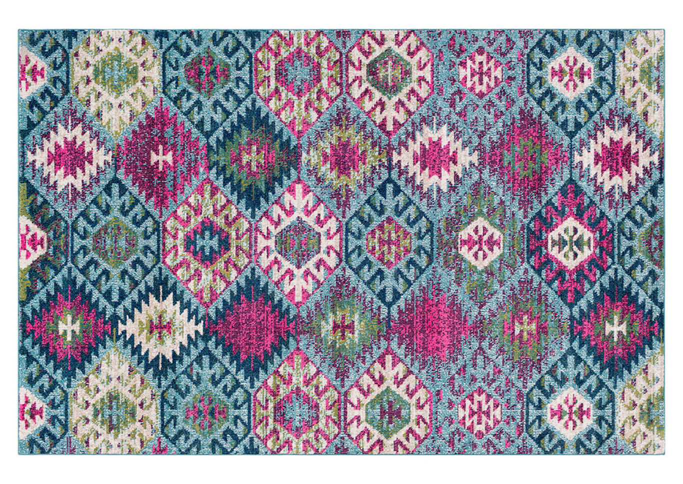 Anika Blue Area Rug,Surya