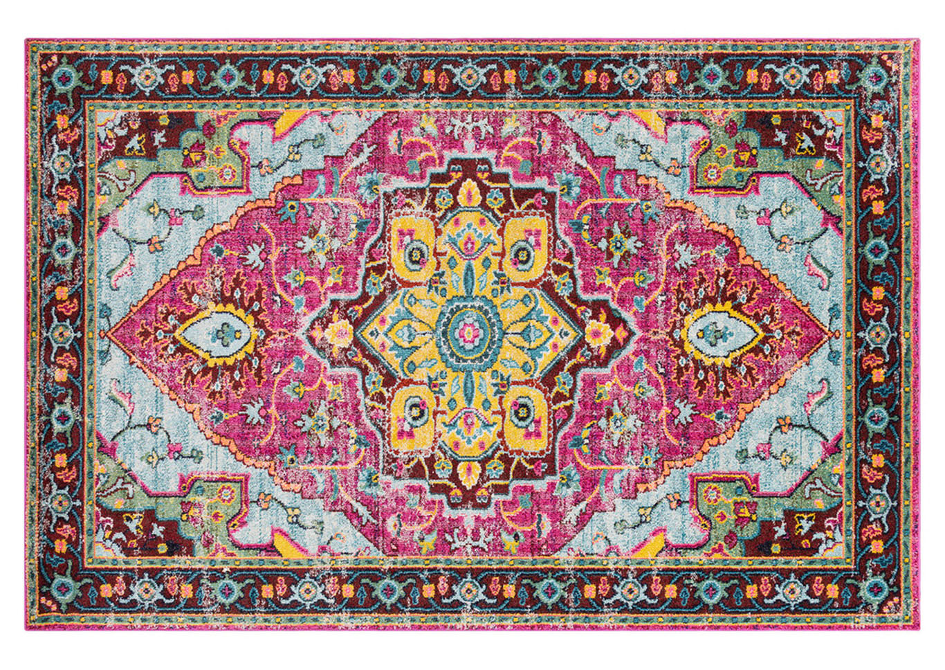 Anika Pink Area Rug,Surya