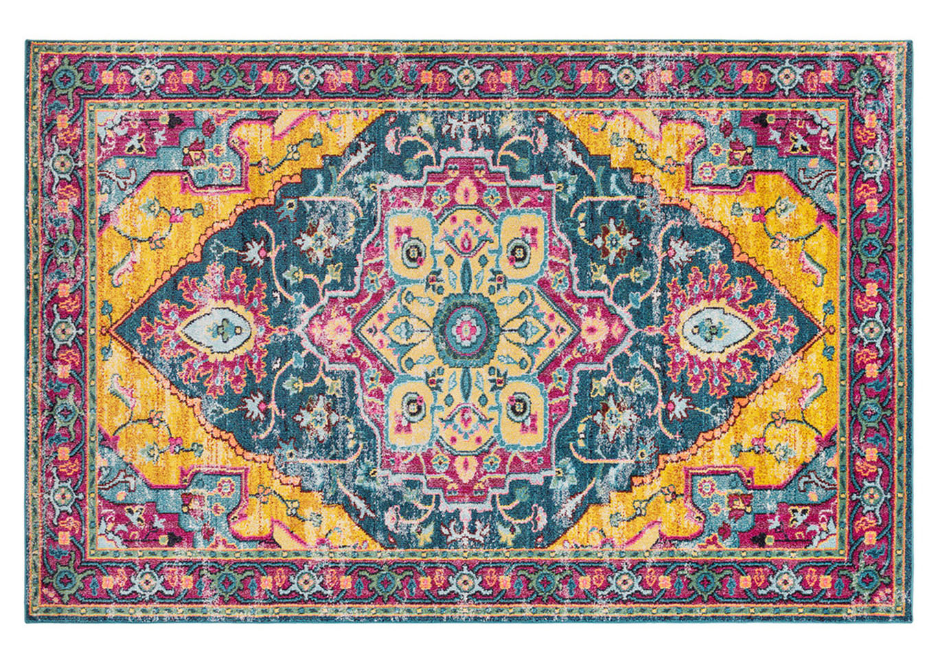 Anika Blue Area Rug,Surya