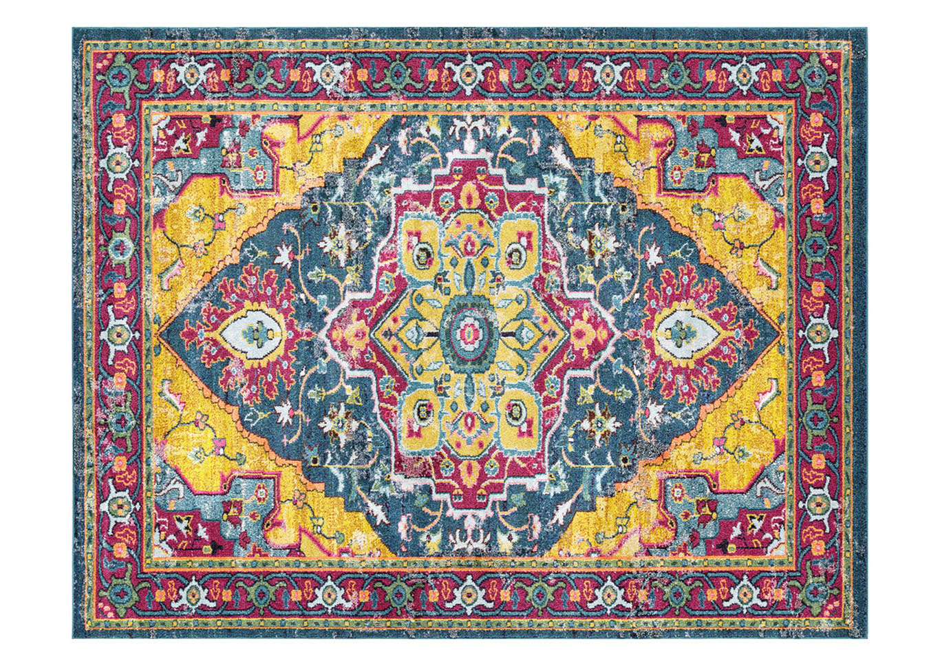Anika Blue Area Rug,Surya