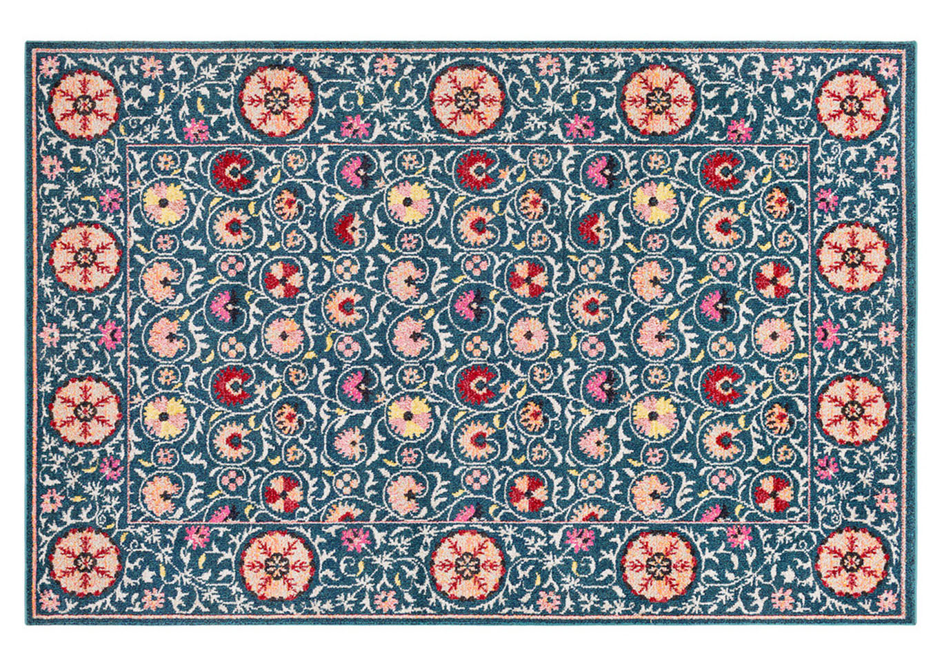 Anika Blue Area Rug,Surya