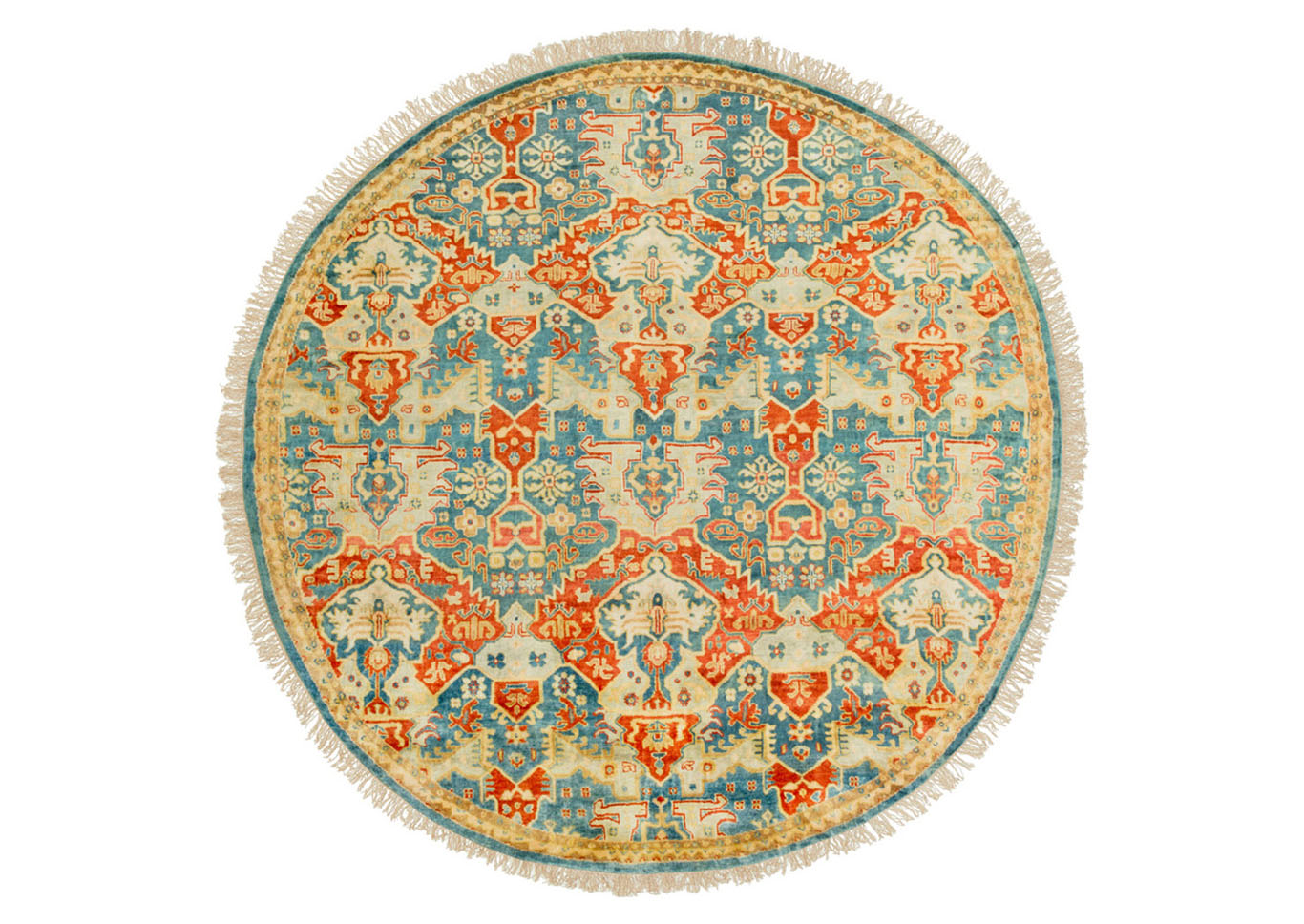 Antolya Blue Area Rug,Surya