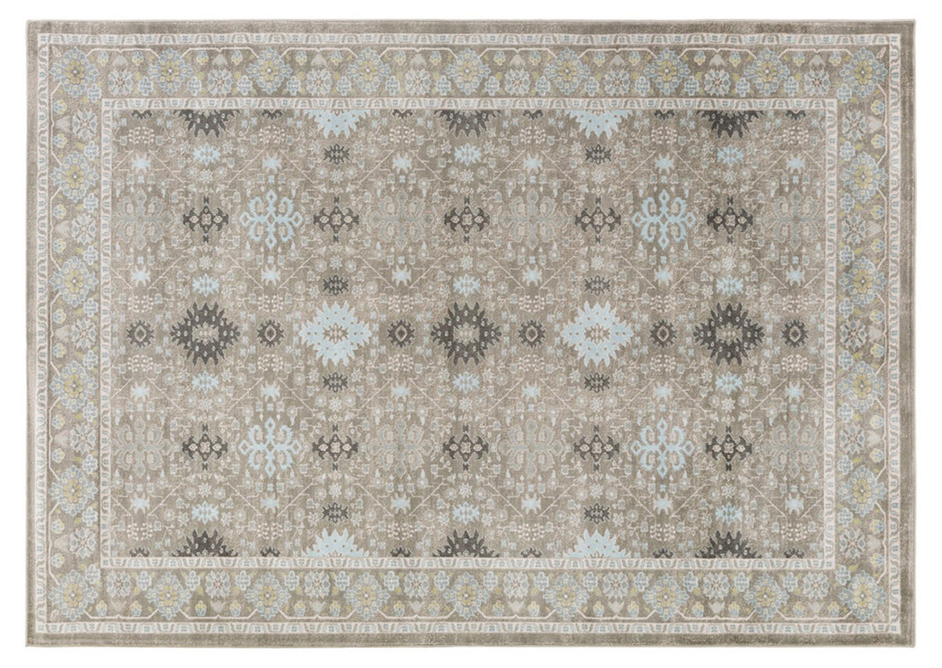 Allegro Gray Area Rug,Surya