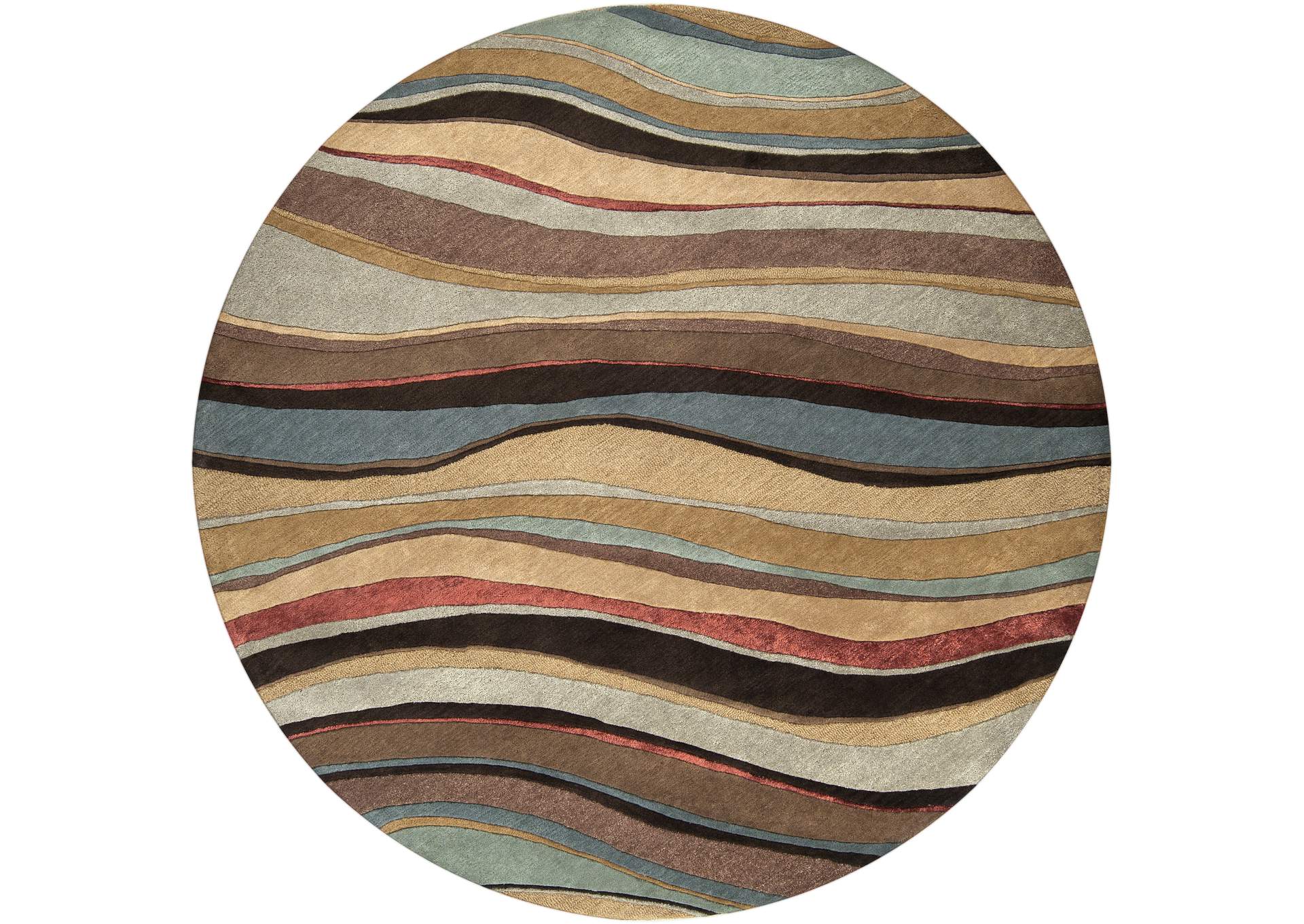 Artist Studio Brown Area Rug,Surya