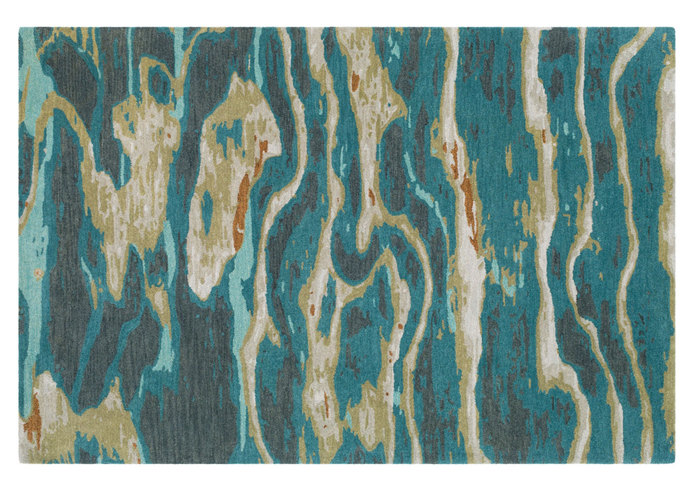 Artist Studio Green Area Rug,Surya