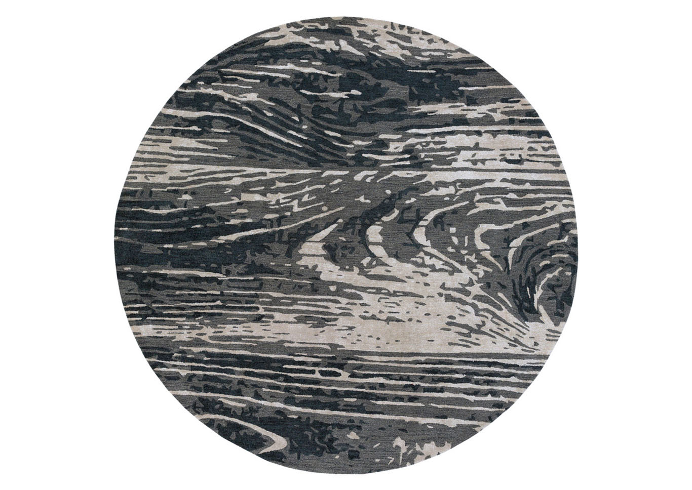 Artist Studio Charcoal, Taupe, White Area Rug,Surya