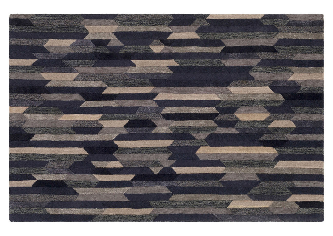 Artist Studio Blue Area Rug,Surya