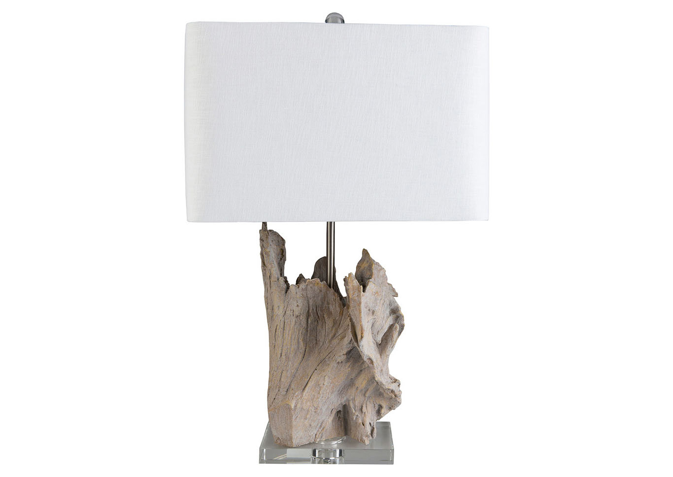 Darby White Table Lamp,Surya