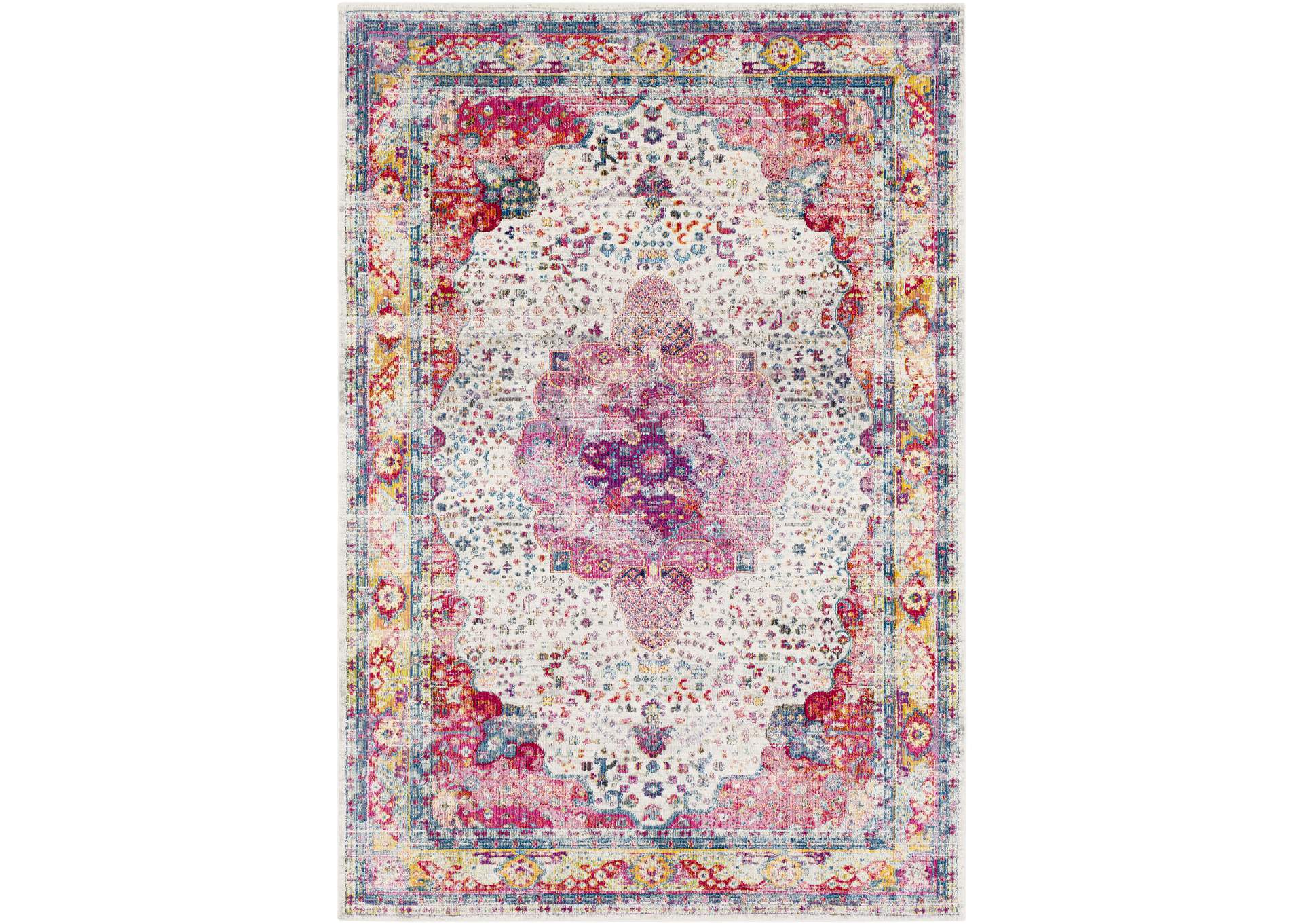 Aura Silk Pink Area Rug,Surya