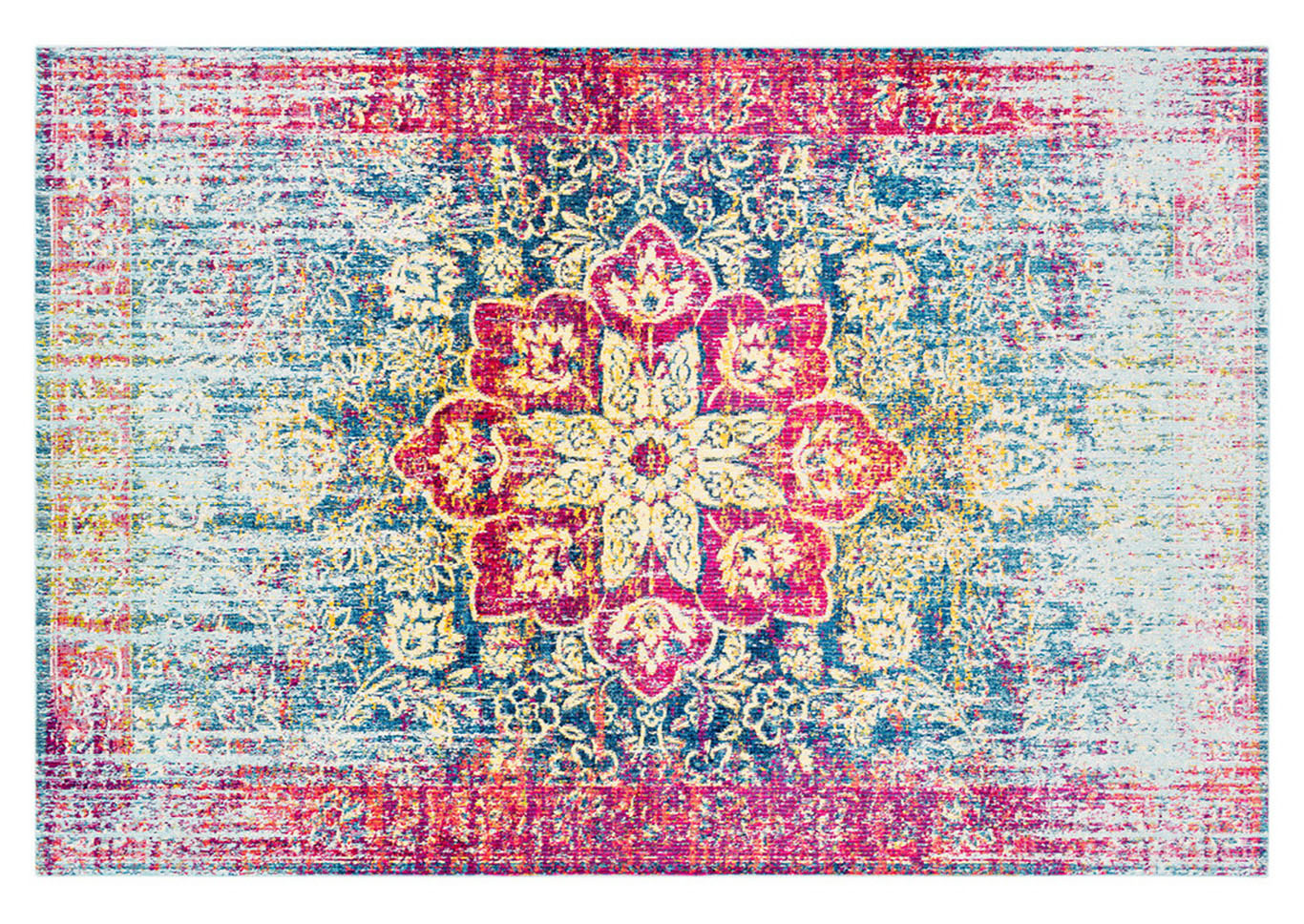 Aura Silk Pink Area Rug,Surya