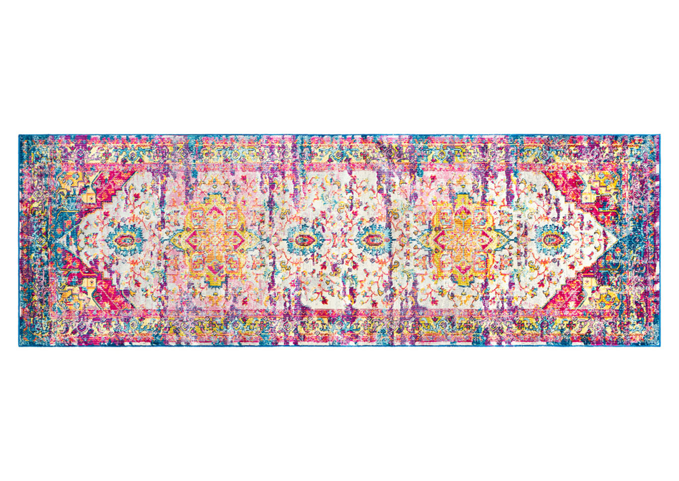 Aura Silk Pink Runner,Surya