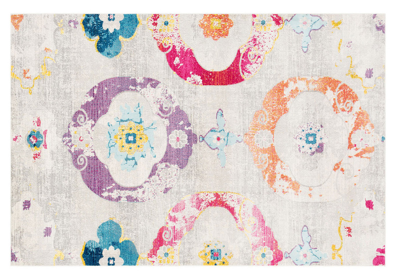 Aura Silk Purple Area Rug,Surya