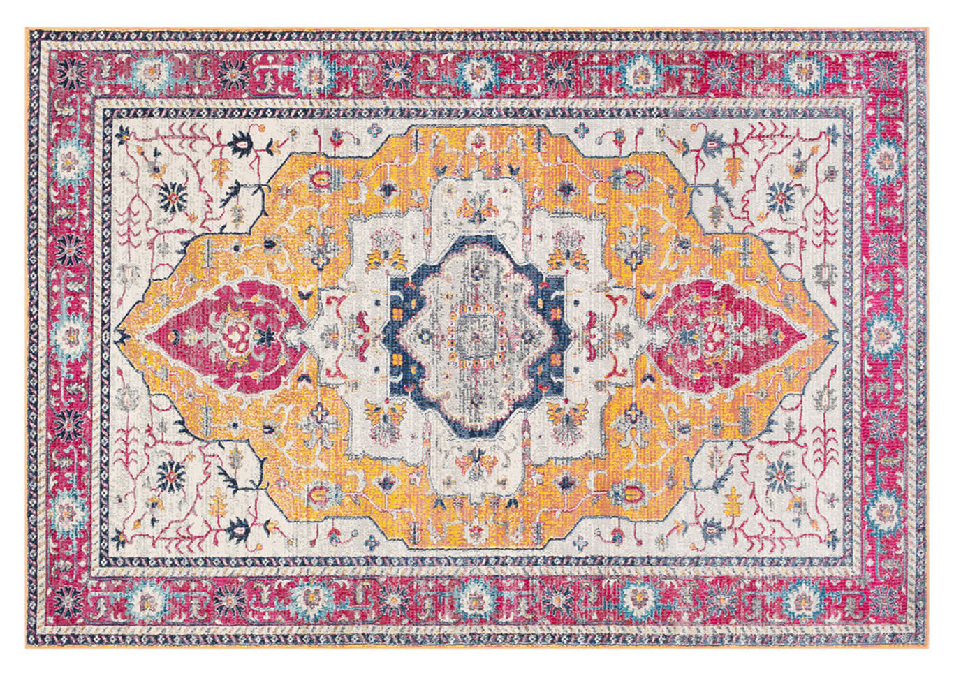 Aura Silk Pink Area Rug,Surya