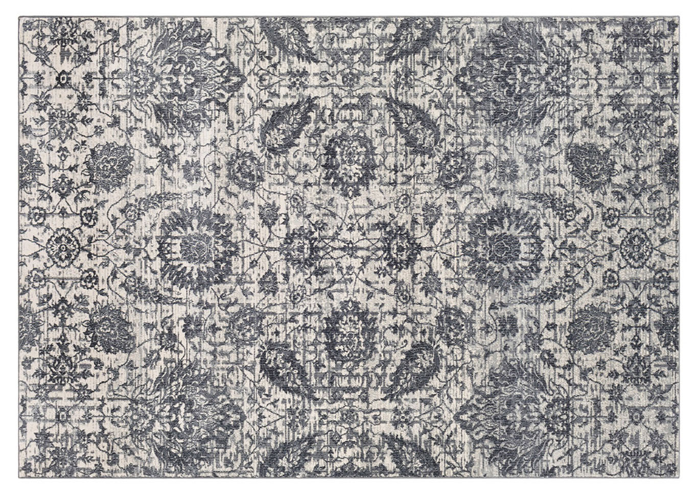 Aura Silk Black Area Rug,Surya
