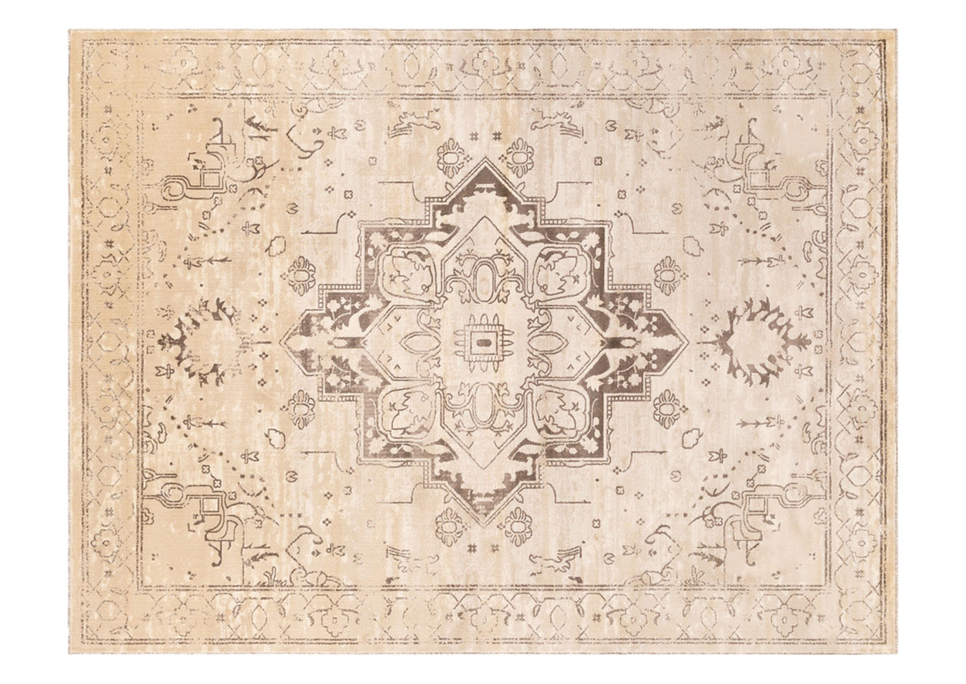 Asia Minor Brown Area Rug,Surya